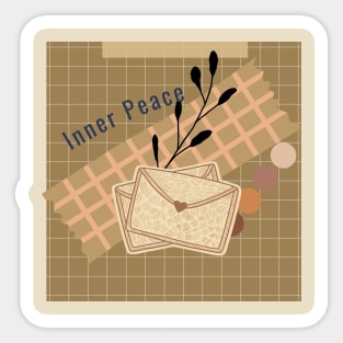 Inner Peace Envelope Sticker